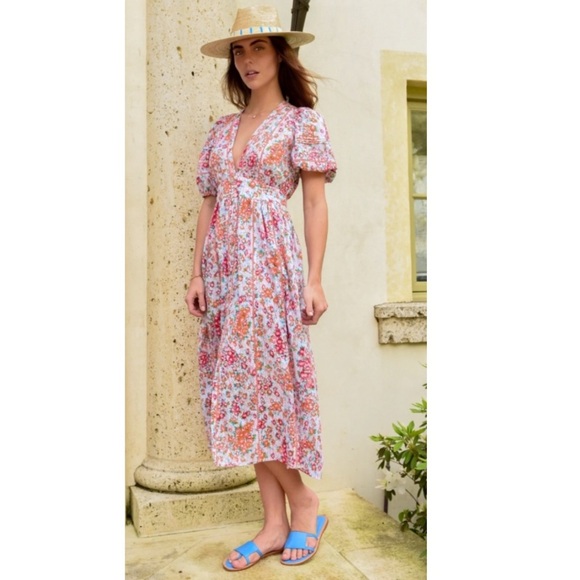 Poupette St. Barth Reine Maxi Dress. - Picture 7 of 8